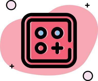 Seo simgesinin vektör illüstrasyonu