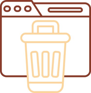 Gıda simgesinin vektör illüstrasyonu