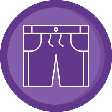 Simge vektör illüstrasyonunu kısaltır