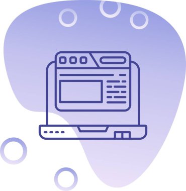 Beyaz arkaplanın vektör illüstrasyonu