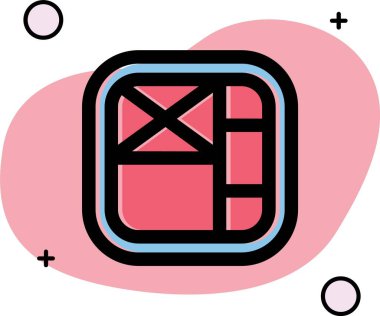 Kişisel ve ticari kullanım için vektör simgesi