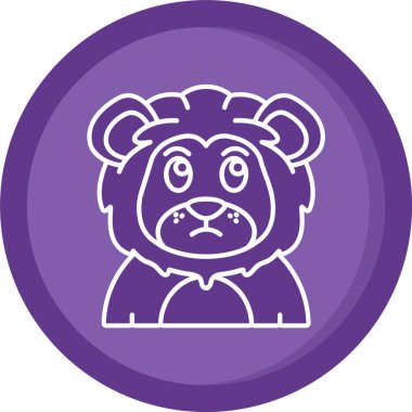 vektör emoji simgesi çizimi