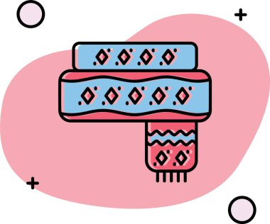 Bir kalbin vektör illüstrasyonu