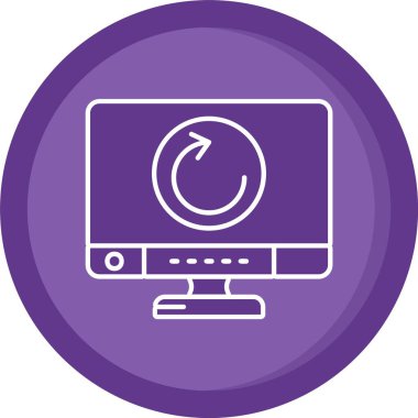 Resim ekran simgesi, basit biçim