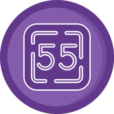 vektör 5 dakika simgesi