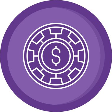 Vektör Doları simge tasarlamak