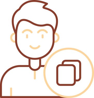 Kahve fincanı simgesi, taslak biçimi