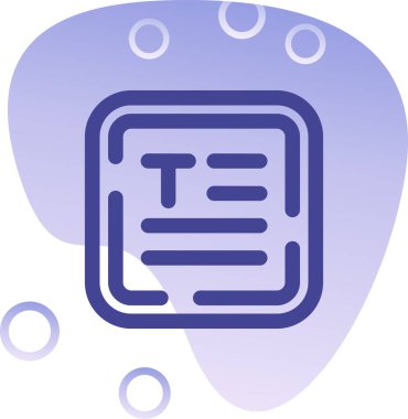 Modern b 'nin vektör illüstrasyonu eksik simgesi