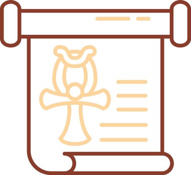 Bir kitabın vektör illüstrasyonu