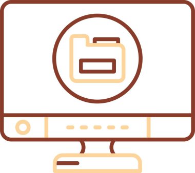 computer icon. web illustration