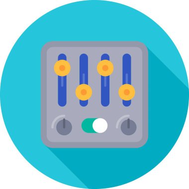 tıbbi ve sağlık renkli simge.