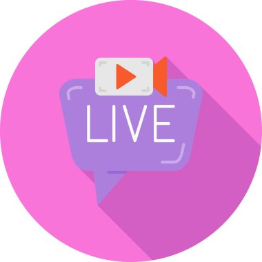 Canlı sohbet kutsal kişilerin resmi, vektör çizim