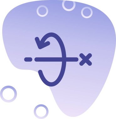 Benzersiz Balık Vektör Satırı Simgesi