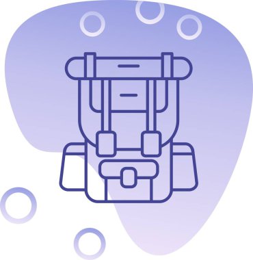 Dalış. Web simgesi basit illüstrasyon