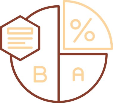 vektör yüzdesi resimleme