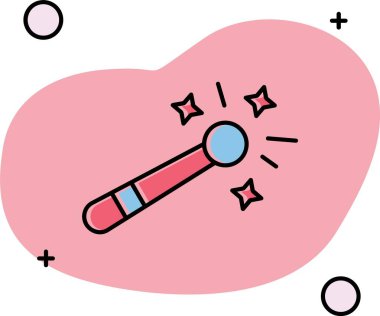 Kalp ikonu vektör illüstrasyonu