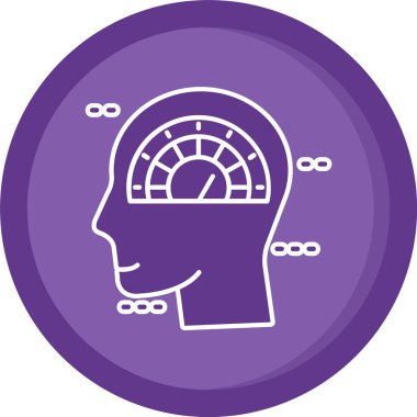 Vektör Beyin simgesi illüstrasyonu