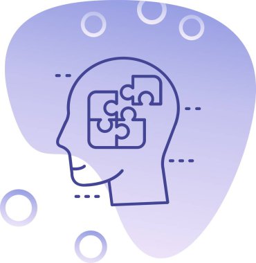 Yapboz parçalı beyin