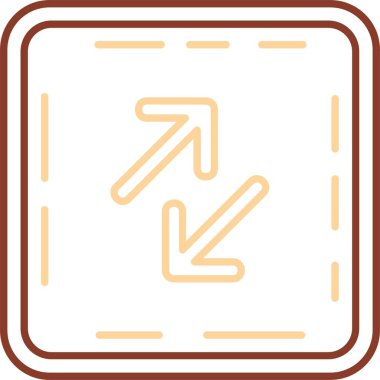 ok simgesinin vektör illüstrasyonu