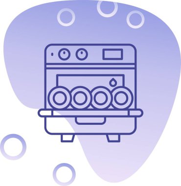 Basit vektör simgesi, nesnelerin internet konsepti