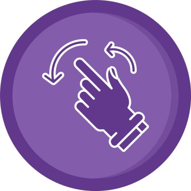 Sol eli işaret eden bir el.