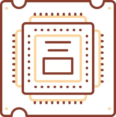 Vektör illüstrasyon simgesi, boşluğu kopyala