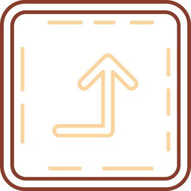 ok simgesinin vektör illüstrasyonu