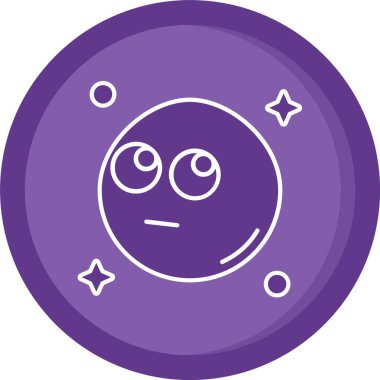 Kişisel ve ticari kullanım için vektör emoji simgesi...