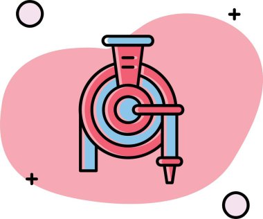 hedef simge, vektör illüstrasyonu