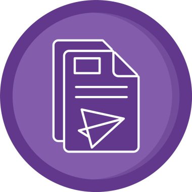 dizin vektör çizgisi simgesi deseni