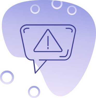 kabarcık konuşma simge vektör çizim