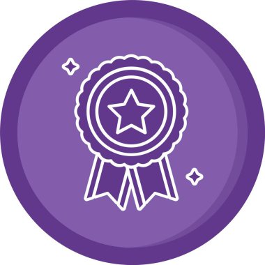 Rozet sembolü simgesi tasarımı