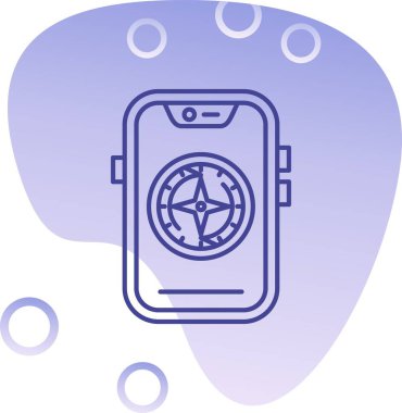 seo modern simgesinin vektör illüstrasyonu