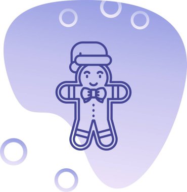 Beyaz şapkalı ve papyonlu bir adamın vektör çizimi