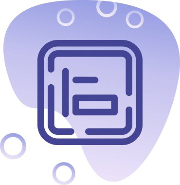 güzel havuz kabartma vektör simgesi