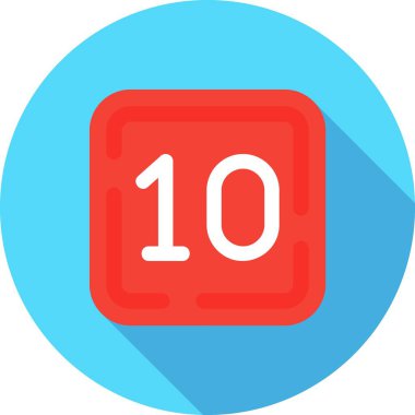 bir numaralı simge, izometrik biçim