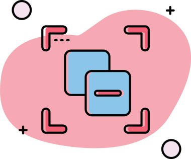 Vektör Kalp Simgesi illüstrasyonu