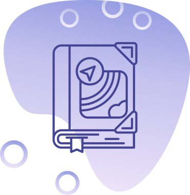 Bir kasanın modern simgesinin vektör çizimi