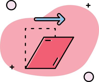 konumu simgesi harita, illüstrasyon vektör