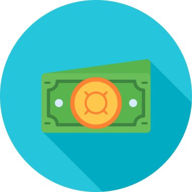 Dolar simgesi vektör illüstrasyonu