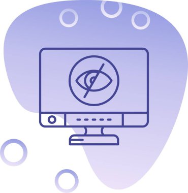 Modern b 'nin vektör illüstrasyonu eksik simgesi