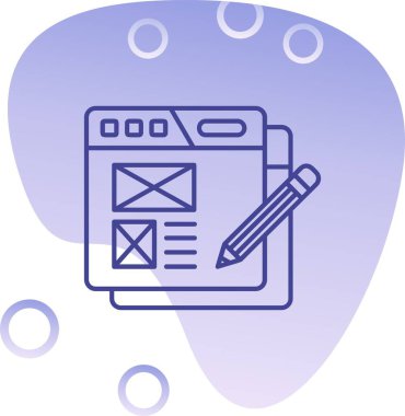 ileti ikonu vektör illüstrasyonu