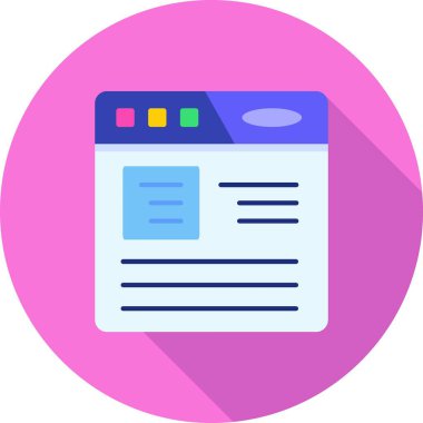 Web reklam renk simgesi