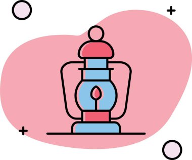 Bir kalp simgesinin vektör illüstrasyonu