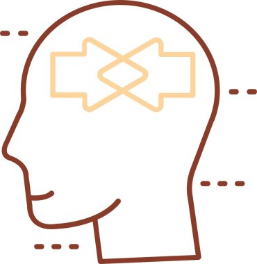 Beyaz arkaplanı olan bir adamın vektör çizimi