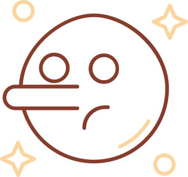 Emoji simge tasarım vektörü