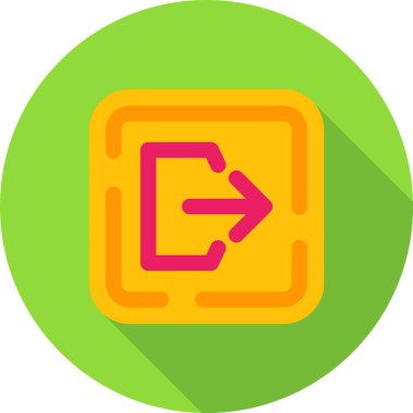 Ok aşağı ok simgesi. Basit resimleme