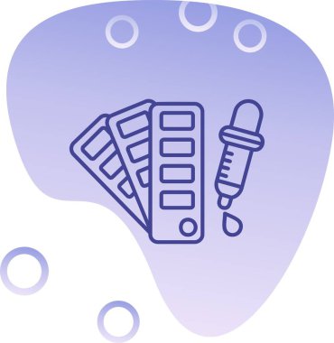 Modern b 'nin vektör illüstrasyonu eksik simgesi