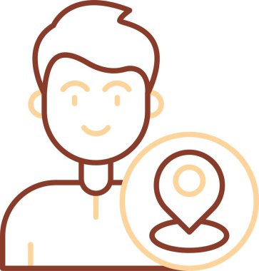 Kullanıcı simgesi tasarım vektörü