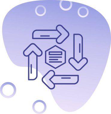 seo modern simgesinin vektör illüstrasyonu